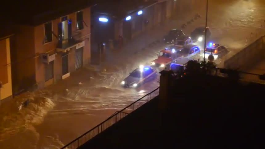 Alluvione a Genova. Situazione critica in un territorio vulnerabile. IL VIDEO