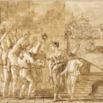 Giovanni-Domenico-Tiepolo-L’addio-di-Punchinello-a-Venezia-1797-1804