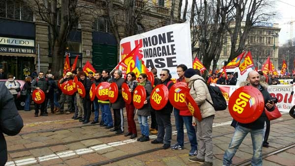 A Milano contro il Jobs act, precarietà e razzismo