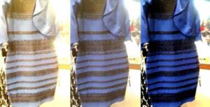 Blu e nero, Oro e Bianco o….come ti travolgo la rete con un vestito brutto
