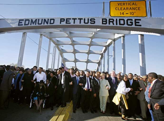 Usa. Obama a Selma,  il razzismo una triste realtà da sconfiggere