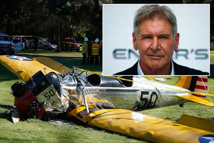 Harrison Ford ferito in incidente aereo. VIDEO