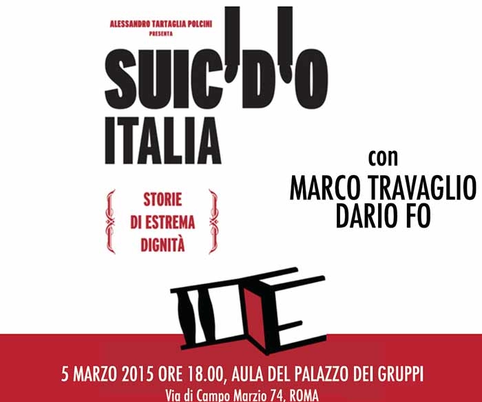 ‘Suicidio Italia’ proiezione a Palazzo… Roma 5 marzo 2015, ore 18.00