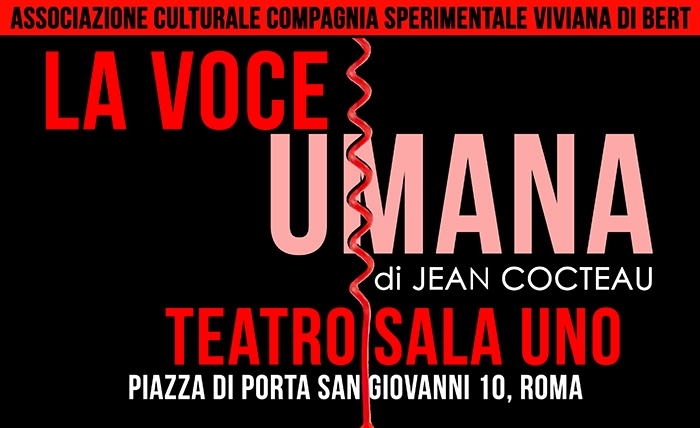 Teatro Salauno. La voce umana.  Uno spettacolo di Jean Cocteau