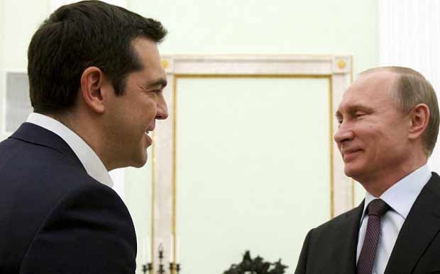 Tsipras e Putin, piano comune di azioni per il 2015-2016