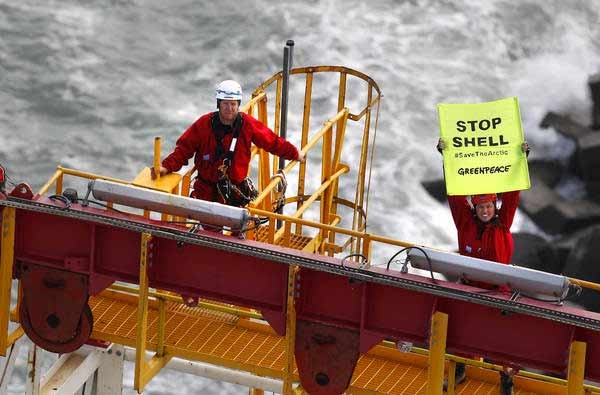 Greenpeace contro Shell per fermare trivellazioni Artico