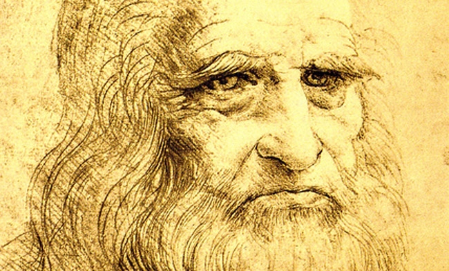 Leonardo da Vinci. L’autoritratto per la prima volta a Roma
