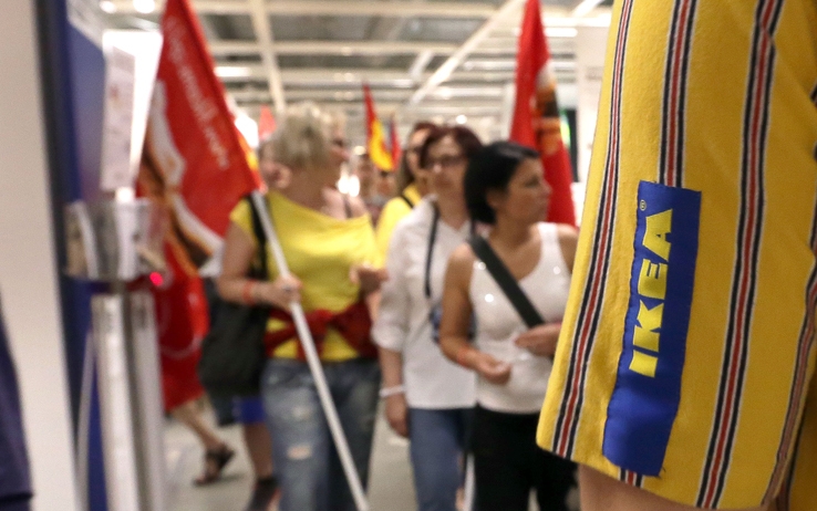 Ikea, adesione massiccia allo sciopero in tutta Italia