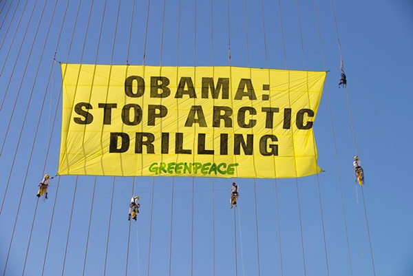 Greenpeace Usa. Obama revochi licenze Shell in Alaska