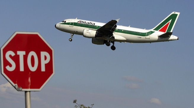 Alitalia, domani sciopero Anpac. Cancellati 15% dei voli previsti
