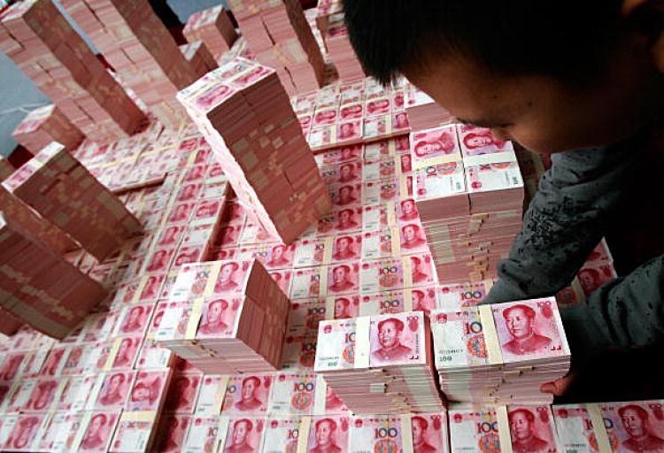 La banca cinese centrale salva la borsa con 150 miliardi