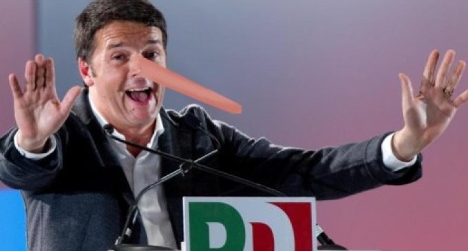 Delirium Renzi. “Va tutto bene, torniamo a crescere”