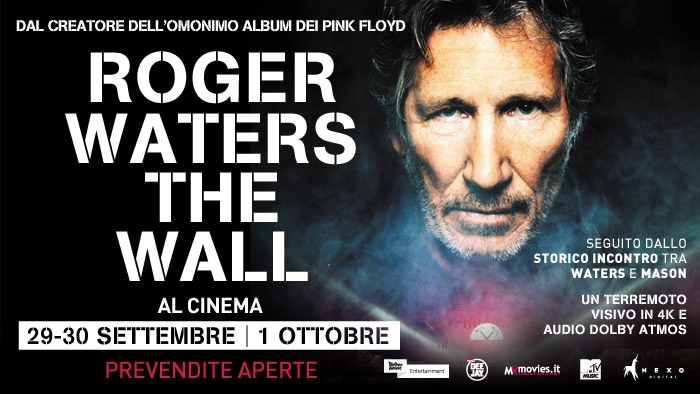 Roger Waters, The Wall.  29 e 30 settembre e il 1° ottobre negli UCI Cinemas