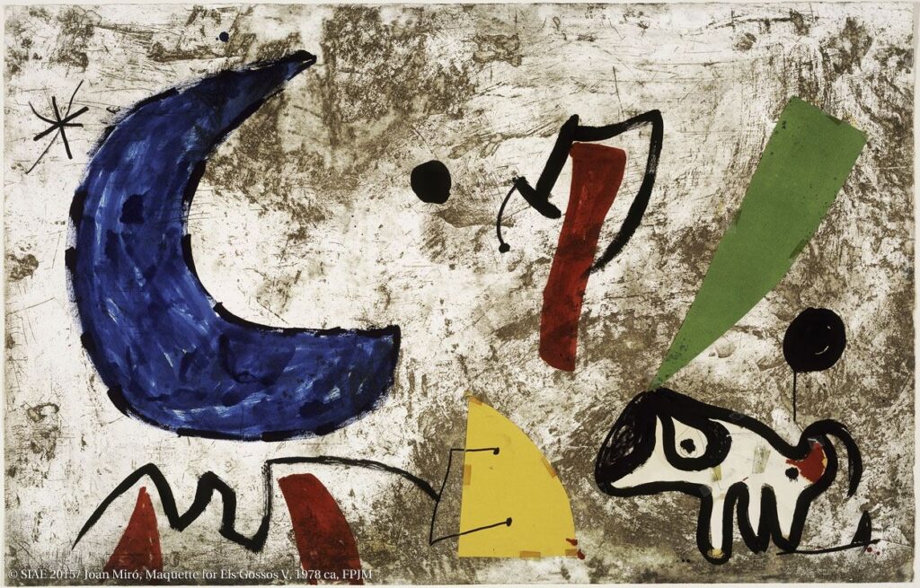 Arte. A Udine “Gli ultimi trent’anni di Joan Mirò” in mostra a Villa Manin