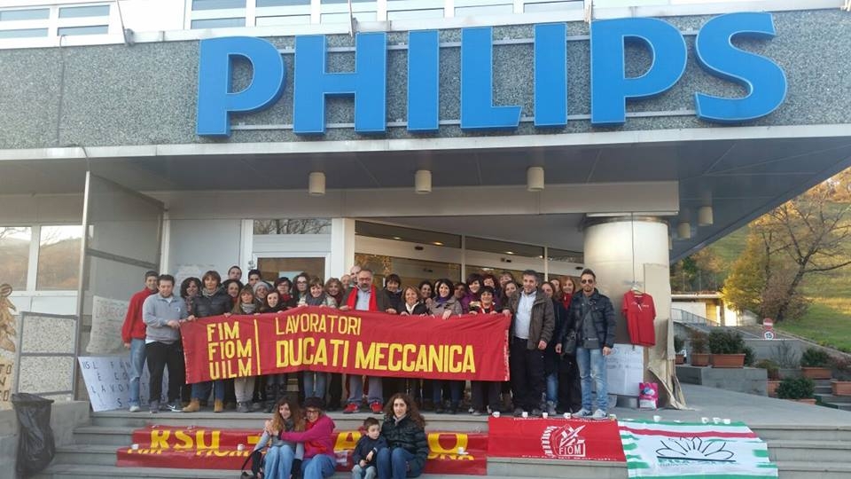 Crisi: Natale di lotta per i lavoratori della Saeco