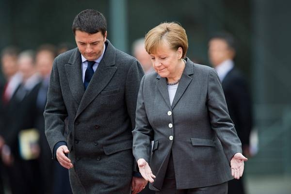 Renzi e Merkel, è emergenza profughi