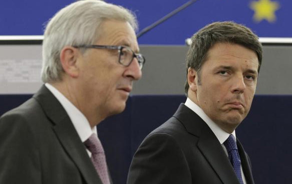 Renzi-Juncker: l’incontro di due debolezze