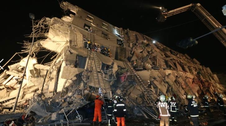 Terremoto Taiwan, scossa di 6,4. Almeno 5 morti