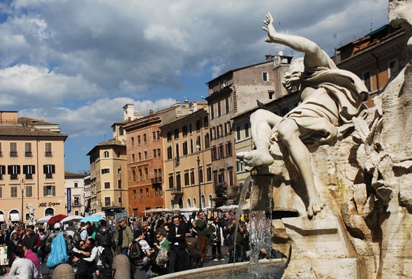Roma. A Piazza Navona lo sportello del pellegrino