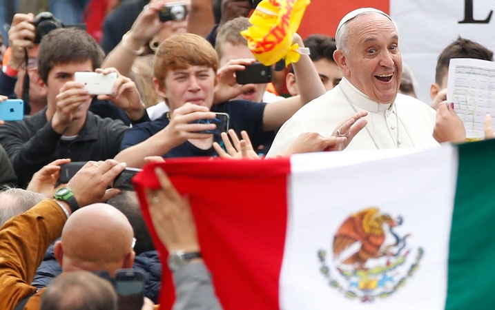 Papa, 4 milioni di messicani per vederlo