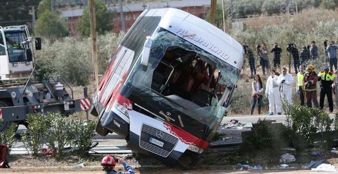 Spagna,  7 vittime italiane nella tragedia del bus Erasmus