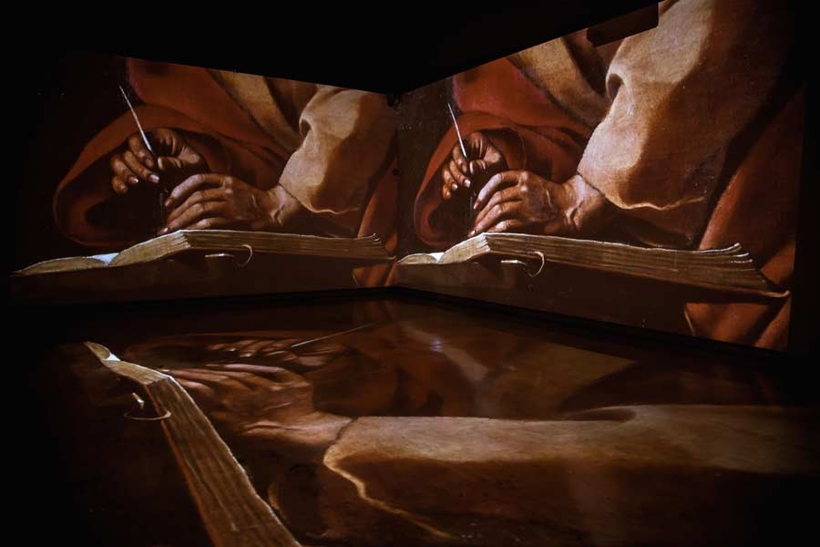 Caravaggio Experience al Palazzo delle Esposizioni di Roma