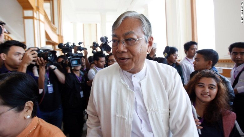 Birmania. Eletto Htin Kyaw, alleato di Aung San Suu Kyi