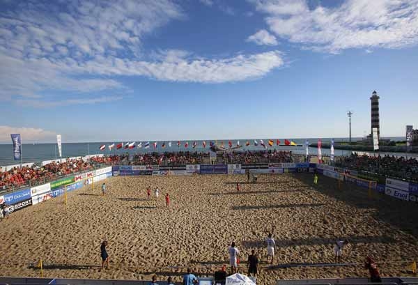 A Jesolo parte la Beach Arena con le finali europee di Beach Soccer