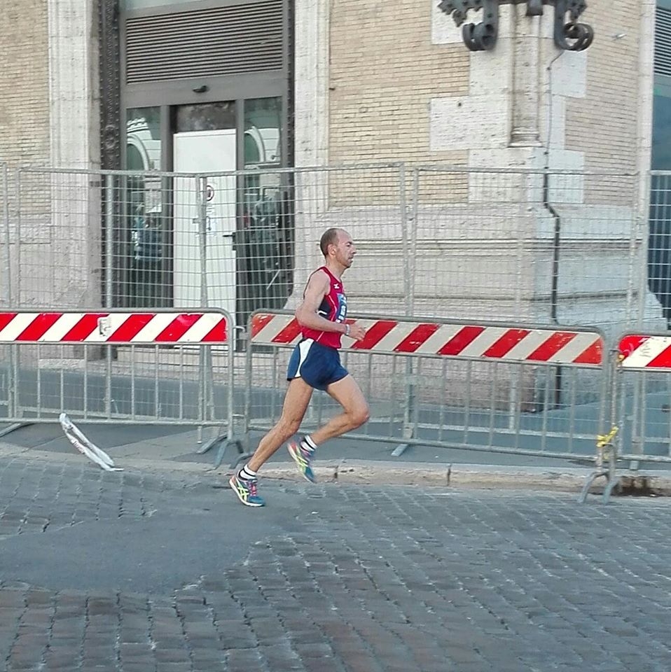 Antonio Gallone: fa un bell’effetto arrivare primo M50 alla maratona di Roma