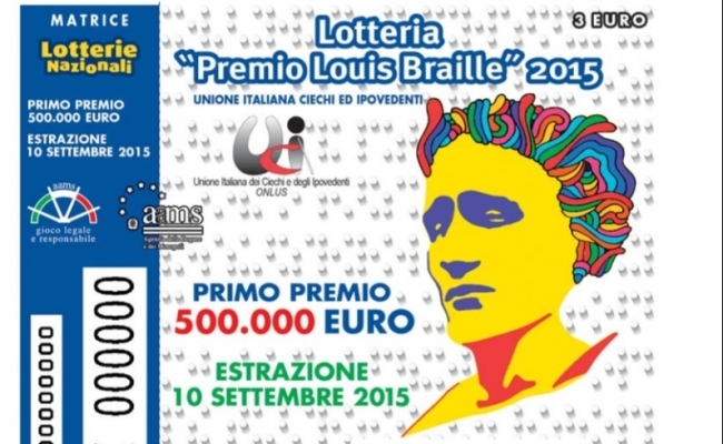 Lotteria Premio Louis Braille 2016