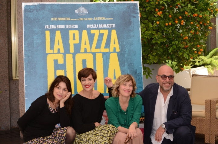 Cannes 69.  “La Pazza Gioia” coinvolge il festival