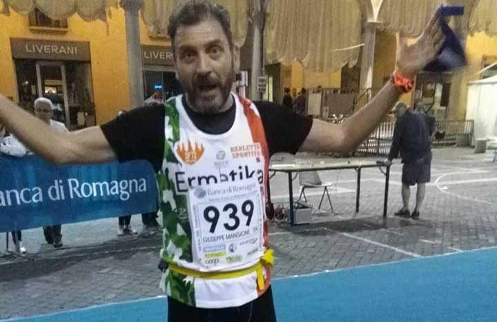 Giuseppe Mangione, come il vino buono, 2016 chiude 100km passatore in 10h30’