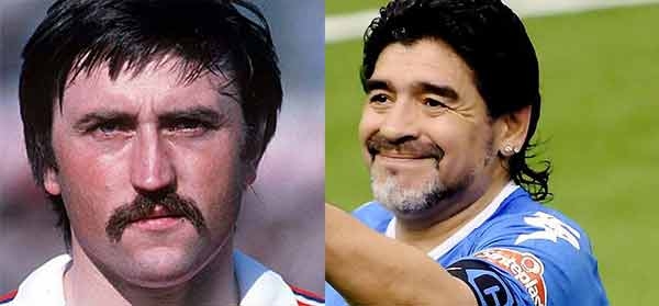 Maradona e Panenka: quando il calcio è arte