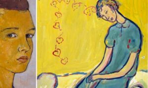 Nelle foto, “Autoritratto / L’amore”, “La Notte dei Cristalli”, “Senza titolo, "Vita? O teatro?”