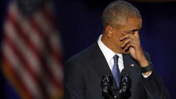 Usa. Obama, l’ultimo saluto da Presidente: yes we did