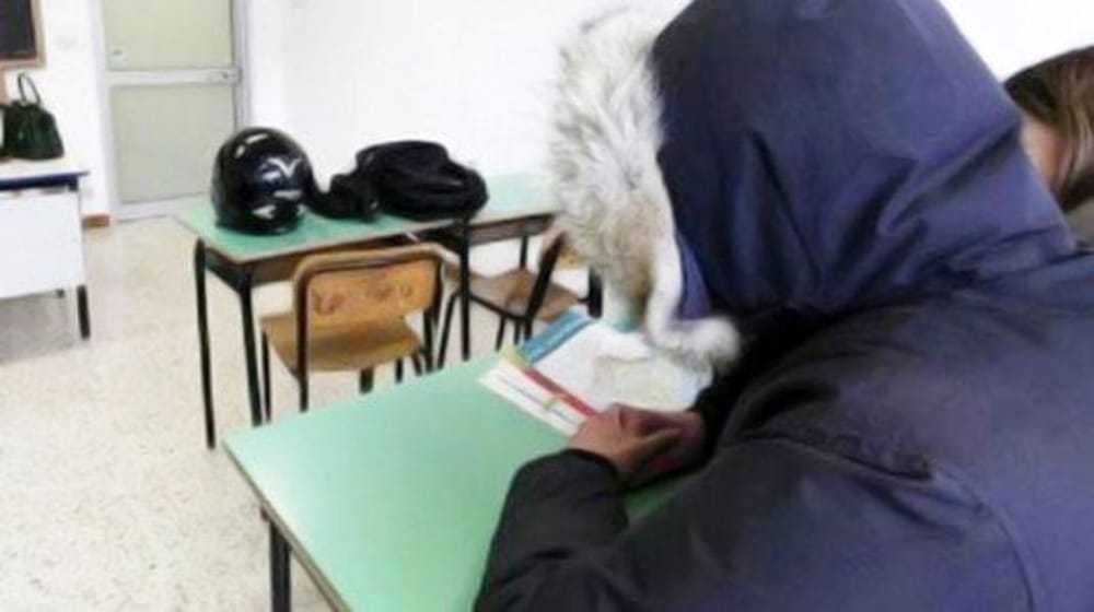 Maltempo: scuole al freddo. Partono gli esposti