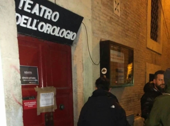 Sigilli al Teatro dell’Orologio a Roma: mancano uscite di sicurezza
