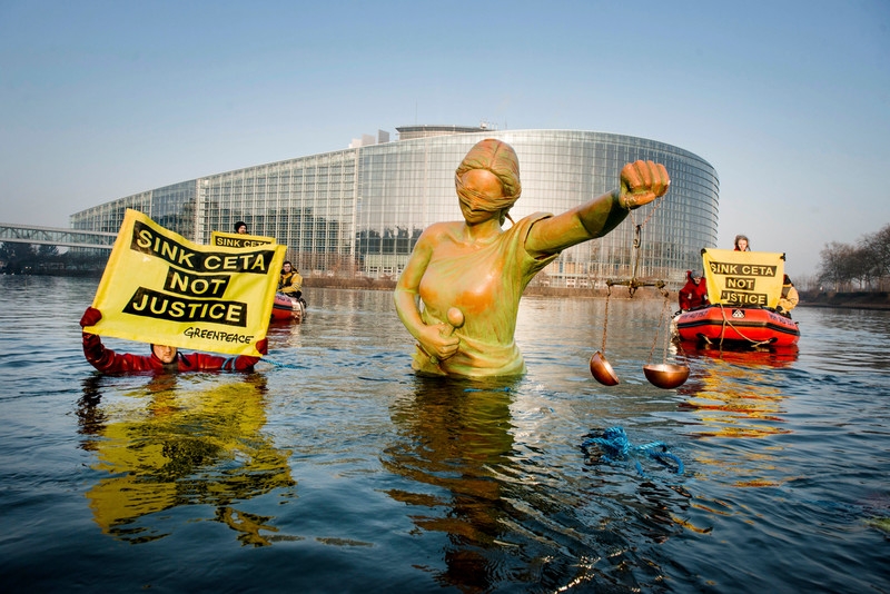Greenpeace contro l’accordo di libero scambio tra Canada e Ue