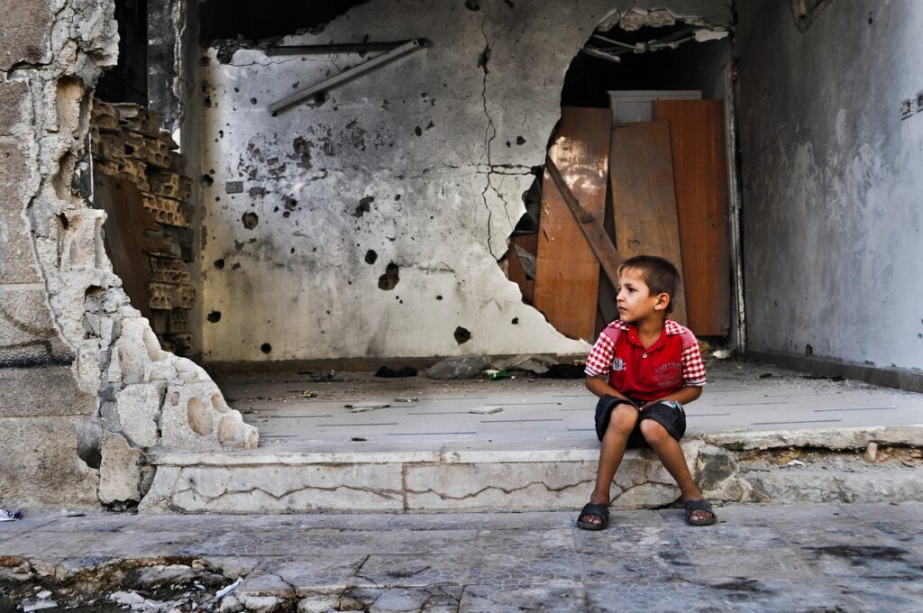 Siria,  allarme per la salute mentale dei  bambini