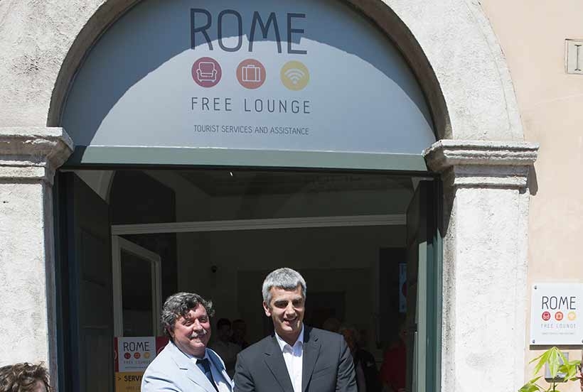 Inaugurata a Roma la prima Free Lounge per turisti