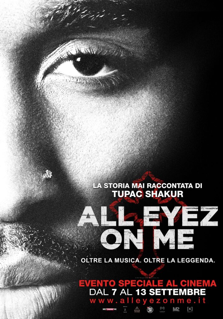 Eventi cinematografici. “All eyez on me” storia di Shakur, rapper assassinato a 25 anni