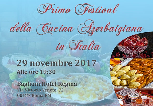 Primo Festival della Cucina Azerbaigiana in Italia