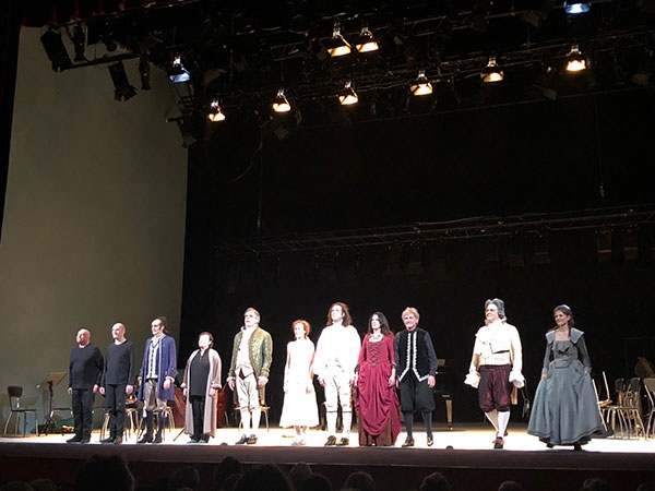 Teatro Quirino: ovazioni e applausi per “Intrigo e Amore”