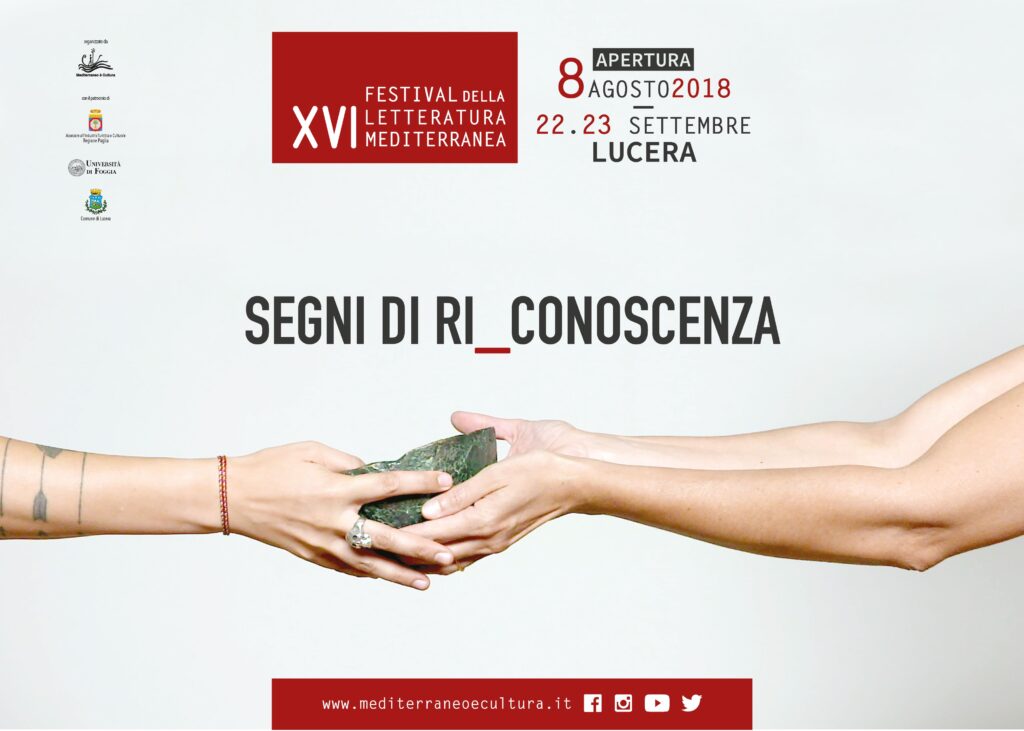 Torna il Festival della Letteratura Mediterranea di Lucera, luogo-crocevia dell’incontro e del dialogo