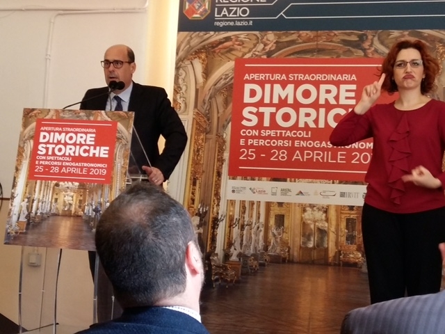 Dimore storiche del Lazio. Apertura gratuita dal  25 –  28 aprile
