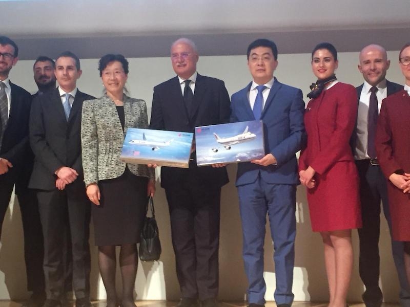 Air China presenta il nuovo volo diretto Roma Fiumicino-Hangzhou
