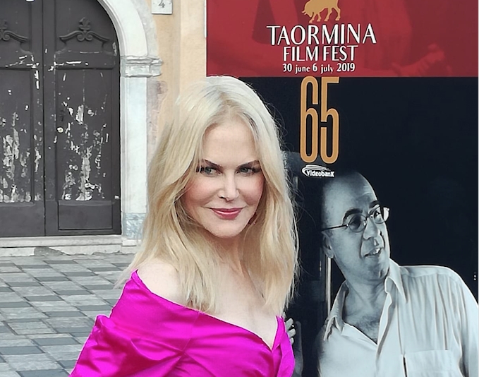 Taormina 2019. Nicole Kidman, la luce della prima visita