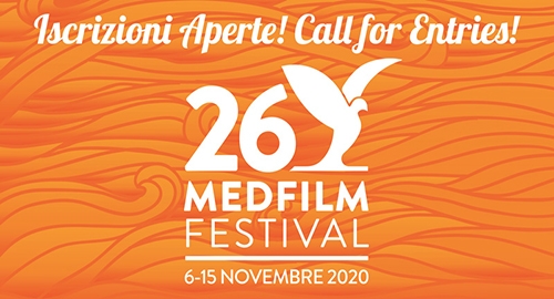 26 MedFilm Festival. 6 – 15 novembre. Iscrizioni fino al 6 settembre 2020