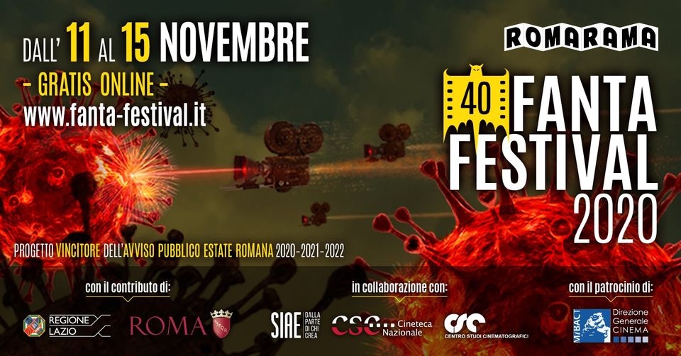 40mo Fantafestival gratuito e online dall’11 al 15 novembre