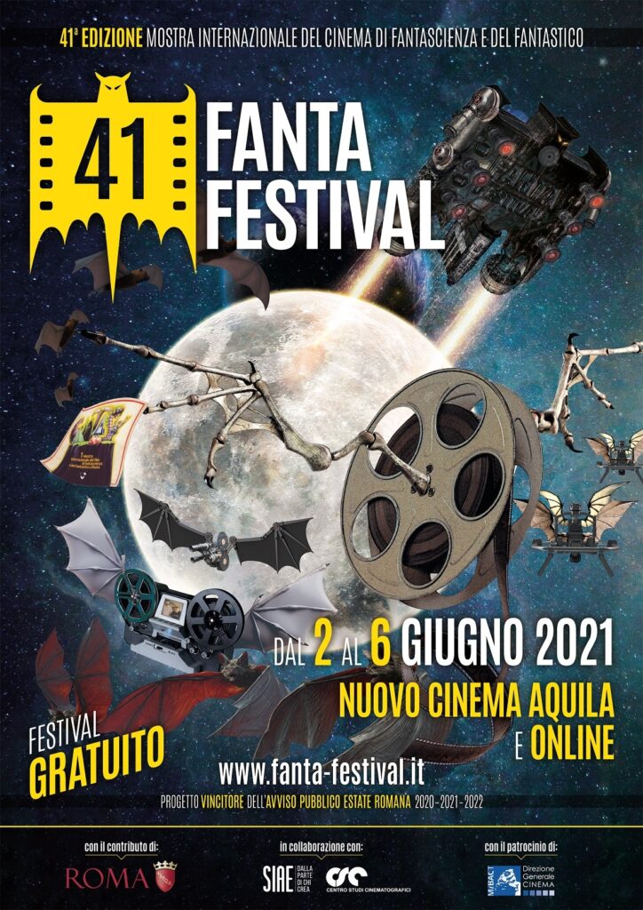 41mo Fantafestival. Roma, 2-6 giugno 2021 Nuovo Cinema Aquila e online